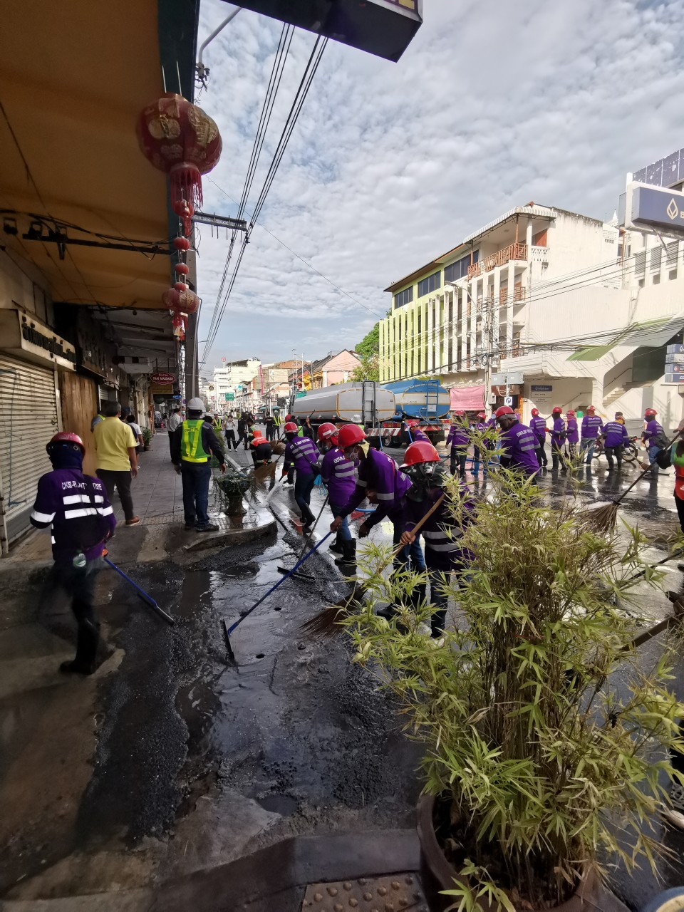 Big Cleaning Day ถนนสามเสน