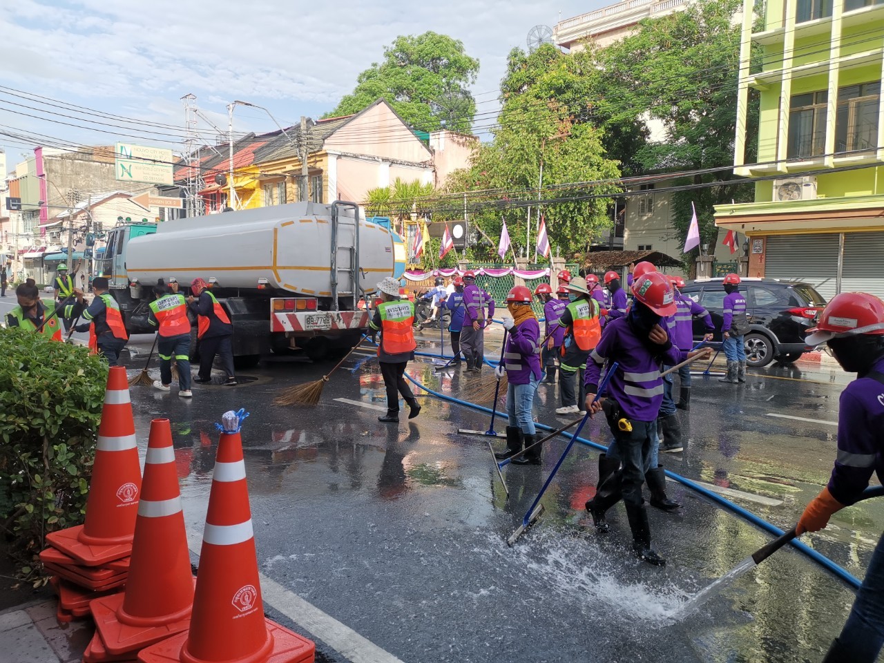 Big Cleaning Day ถนนสามเสน